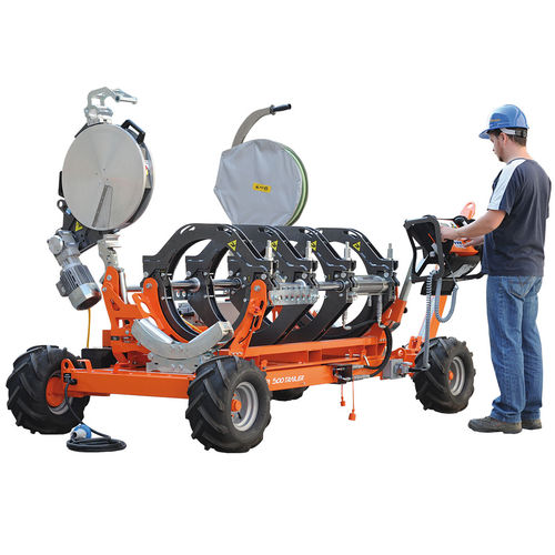 对焊机 - DELTA 500 TRAILER  - RITMO S.p.A. - 自动 / 用于塑料 / 用于管道