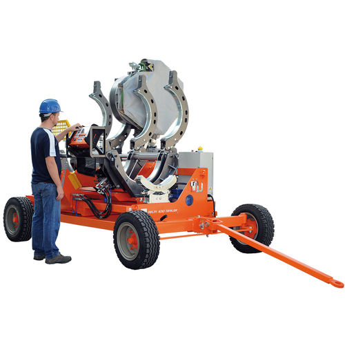 对焊机 - DELTA 630 TRAILER  - RITMO S.p.A. - 自动 / 用于塑料 / 用于管道