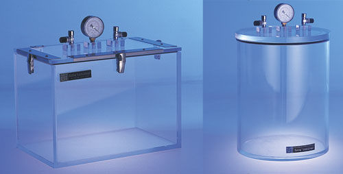 玻璃结构真空室 - max. 762 x 762 x 102 mm  - Terra Universal Inc.