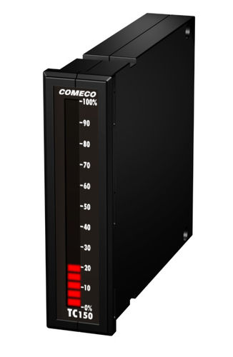 工艺流程指示器 - -10 °C ... +65 °C | TC150 - Comeco Control & Measurement - 柱状图显示 / LED式 / 面板型