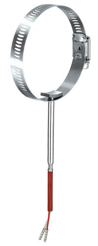 RTD温度探头 - max. 400 °C | TST / TSTL - Comeco Control & Measurement - 夹合式