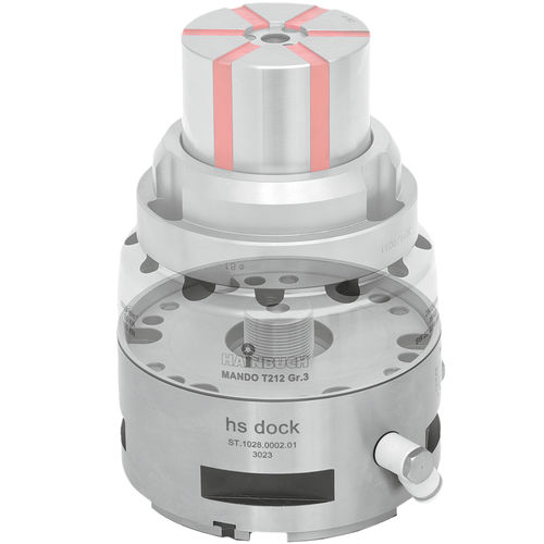 液压夹持单元 - hs-dock - HAINBUCH GMBH SPANNENDE TECHNIK - 卡盘式