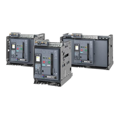 气动式断路器 - 3WA series - Siemens Low-voltage – Power distribution - 接地故障 / 低电压 / 用于过载