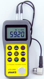 钢测厚仪 - UTG-2900 - Phase II - 玻璃 / 塑料 / 材料