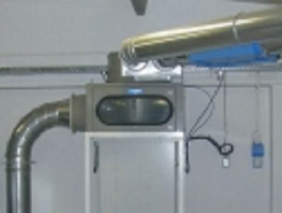 纤维分离器 - SA - LUWA Air Engineering AG - 重力测定