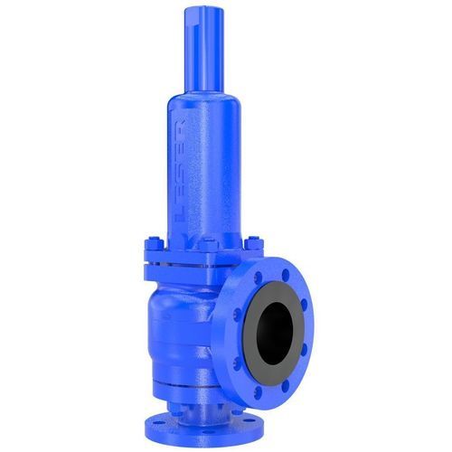 化工超压阀 - 447B - LESER GmbH & Co. KG - 钢 / PTFE / 用于有毒流体