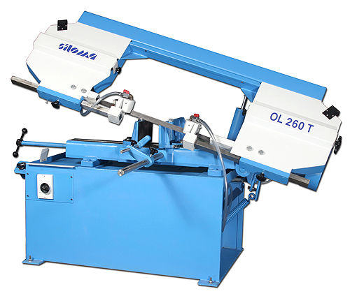 固定锯床 - OL 260 T - Siloma - 带式 / 卧式 / 用于金属