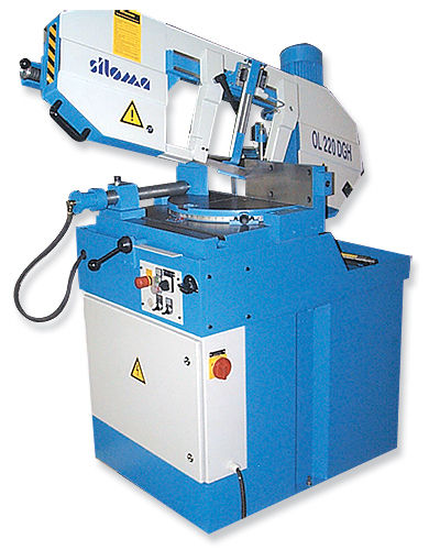 固定锯床 - OL 220 DGH - Siloma - 斜切 / 卧式 / 用于金属