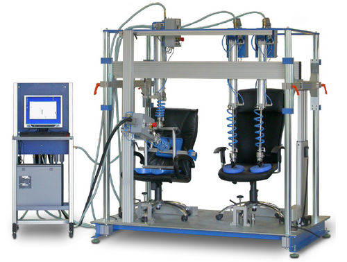 多参数试验台 - 1500, 2500, 4500 N - Hegewald & Peschke Meß- und Prüftechnik GmbH - 用于座椅 / 气动 / 双
