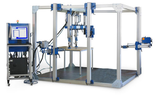 通用试验台 - 1500, 2500, 4500 N  - Hegewald & Peschke Meß- und Prüftechnik GmbH - 多参数 / 用于家具 / 气动