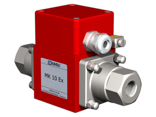 直动式电磁阀 - MK 10 Ex - Müller co ax GmbH - 双通 / NF / 燃气