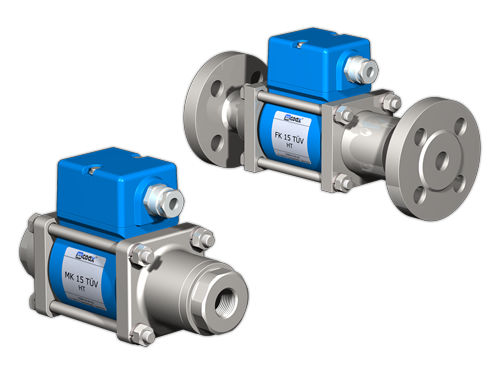 直动式电磁阀 - MK 15 TÜV HT, FK 15 TÜV HT - Müller co ax GmbH - 双通 / NF / 用于燃料油
