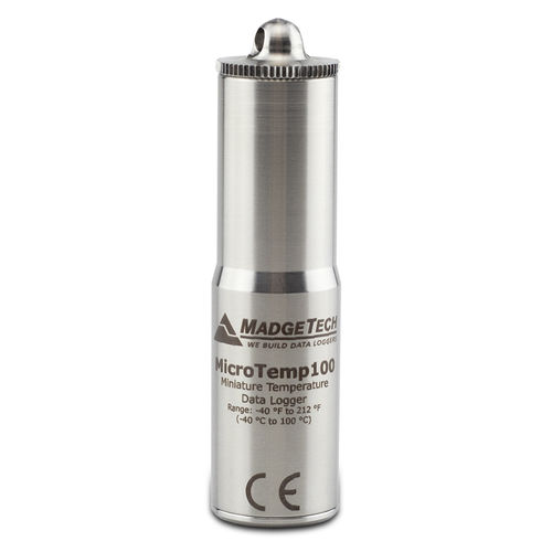 温度数据采集器 - MicroTemp100 - MadgeTech - PC接口 / 无显示 / 食品级