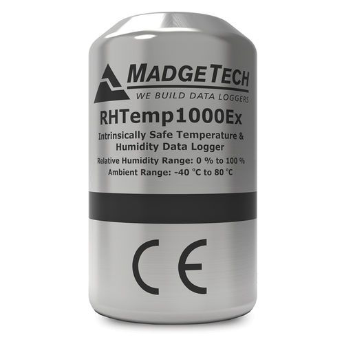 相对湿度数据采集器 - RHTemp1000Ex - MadgeTech - 温度和湿度 / PC接口 / 无显示