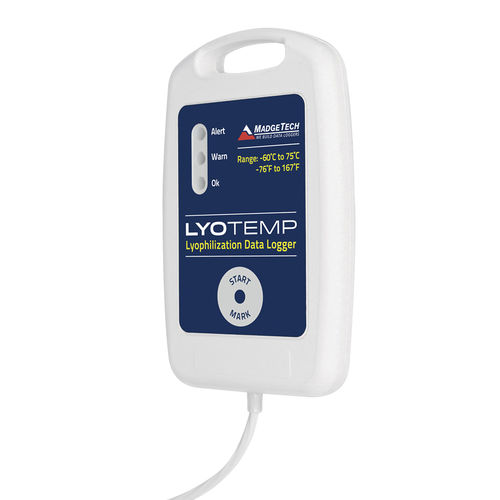 温度数据采集器 - LyoTemp - MadgeTech - PC接口 / 无显示 / 冷冻柜用