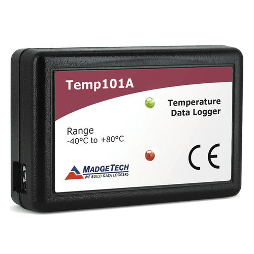 温度数据采集器 - Temp101A - MadgeTech - PC接口 / 无显示 / 用于监测