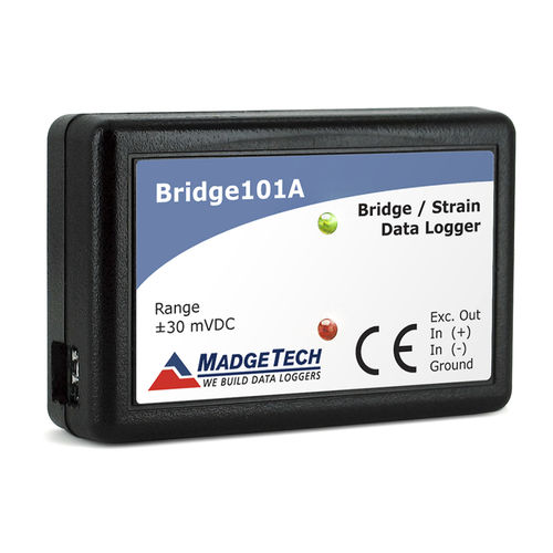 电压数据采集器 - Bridge101A - MadgeTech - PC接口 / 无显示 / 用于应变仪