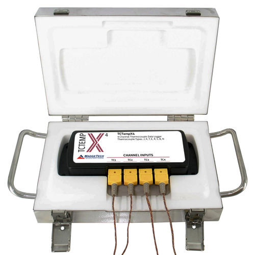 温度数据采集器 - ThermoVaultX series - MadgeTech - PC接口 / USB / 无显示
