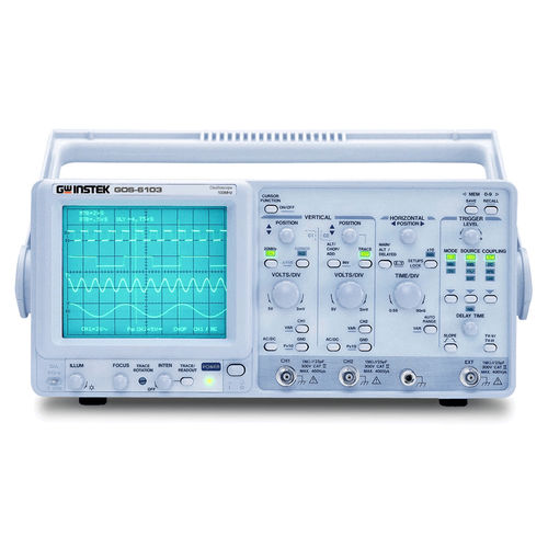 模拟示波器 - GOS-6100 series - Instek - 台式 / 双通