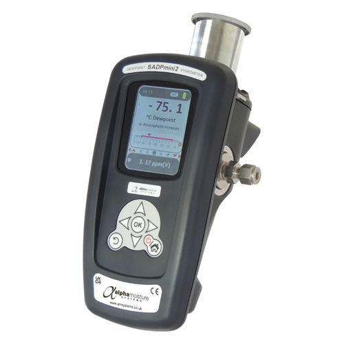 便携式露点仪 - SADPmini2 - Alpha Moisture Systems Ltd - LCD显示 / USB / 带数据输入器