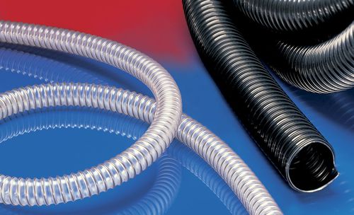 气体软管 - AIRDUC® PUR 355 HT (HD) - NORRES Schlauchtechnik GmbH - 用于粉末 / 重型应用 / 低温