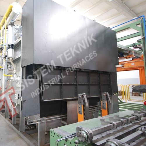 炉底可移动式炉 - Sistem Teknik Industrial Furnaces - 热处理 / 板弹簧用