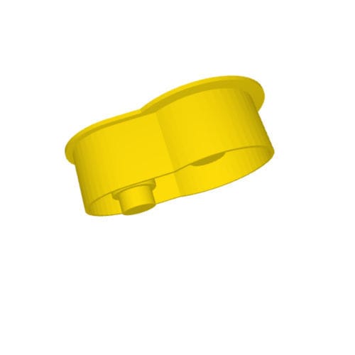 圆形塞子 - EF series - DBI Plastics - 螺纹 / 塑料 / 法兰凸缘