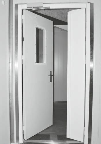 平开门 - MH0501I - DAN-doors - 不锈钢 / 冷藏室 / 工业