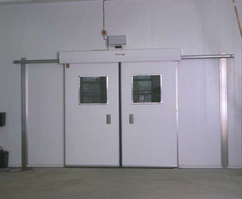 滑动式门 - AS0502I - DAN-doors - 金属 / 冷藏室 / 工业