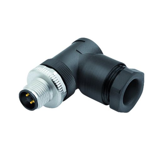 数据连接器 - 813 series - Franz Binder GmbH + Co. Elektrische Bauelemente KG - 供电 / 肘型 / 公端
