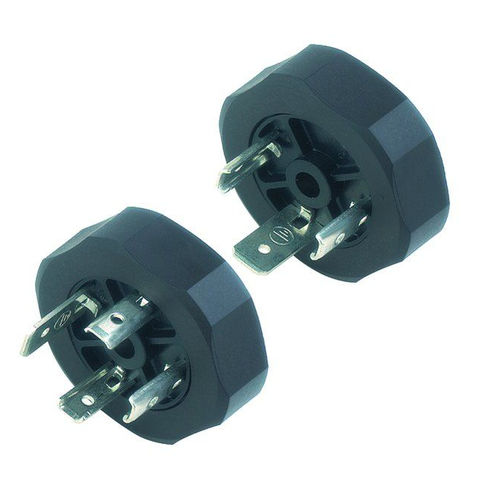 供电连接器 - 210/A series - Franz Binder GmbH + Co. Elektrische Bauelemente KG - DIN / 环形 / 公端