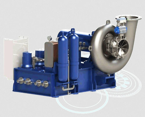 工艺流程涡轮鼓风机 - PMSM  - Shandong Zhangqiu Blower Co.,Ltd - 用于真空 / 石油化学 / 工业