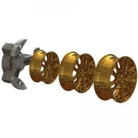 三爪卡盘 - QLC-KTUL - ITW Workholding - 用于加工车间 / 用于轮子 / 电动