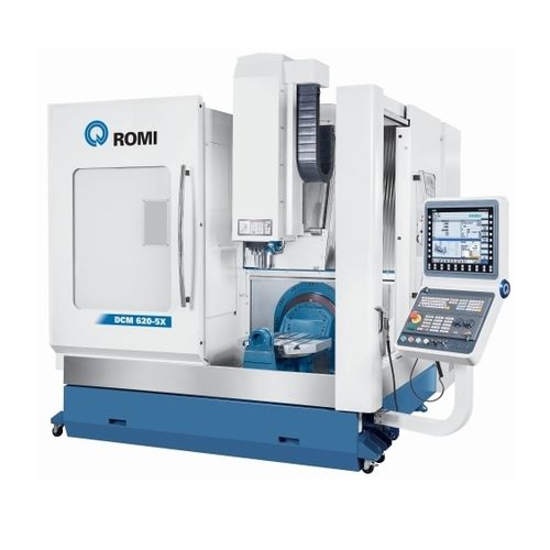 5轴CNC加工中心 - DCM 620 series - Romi - 立式 / 旋转台 / 高精度