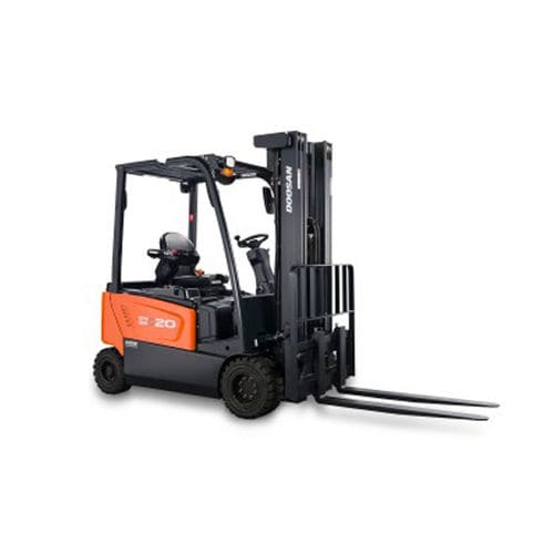 平衡重式叉车 - BxxX-7 series - Daewoo Industrial Vehicles - 电动 / 坐驾式 / 搬运