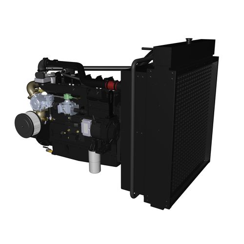 天然气发动机 - GE08TI - HD HYUNDAI INFRACORE - 6气缸 / 涡轮增压 / 在线