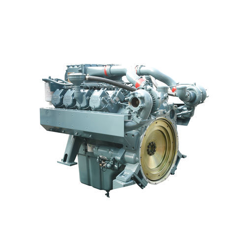 柴油发动机 - PU158TI - HD HYUNDAI INFRACORE - 8气缸 / 涡轮中冷器 / 在线