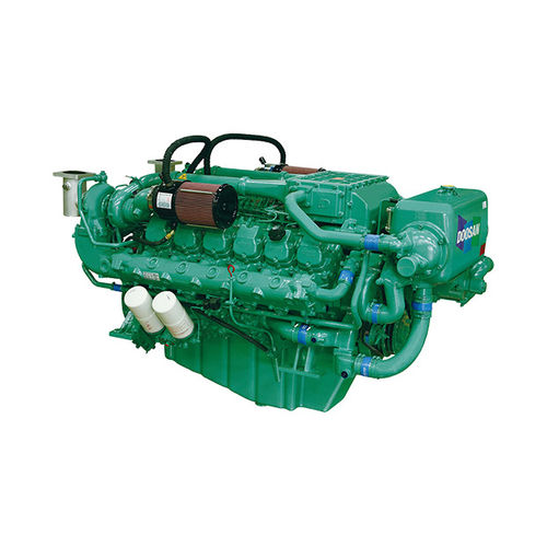 柴油发动机 - AD222TI - HD HYUNDAI INFRACORE - 12气缸 / 涡轮增压 / 航海用