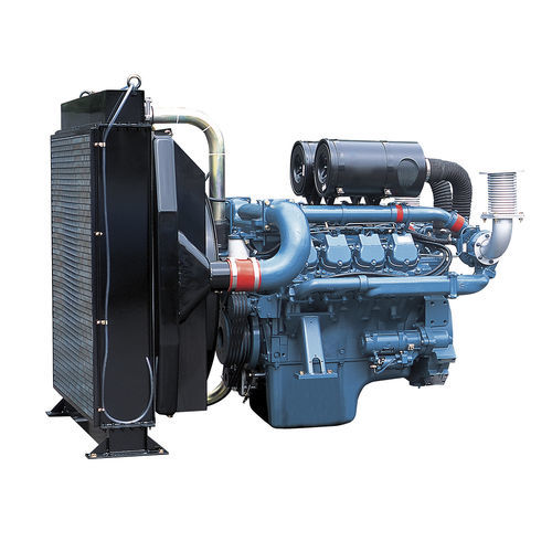 柴油发动机 - P158LE - HD HYUNDAI INFRACORE - 8气缸 / 涡轮增压 / 用于发电机组