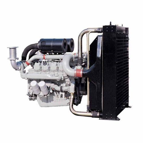 天然气发动机 - GV158TI - HD HYUNDAI INFRACORE - 8气缸 / 涡轮增压 / 用于发电机组