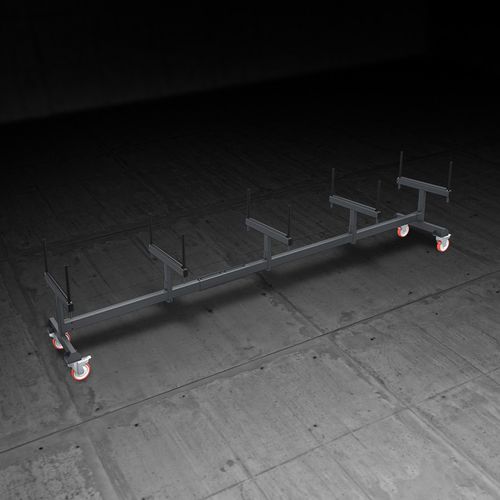 运输推车 - BAR - Emmegi Group - 铝 / 铝制型材搬运架 / 用于钢条
