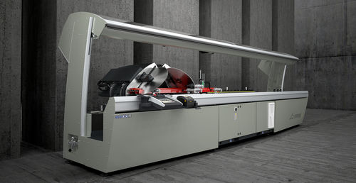 铝双头斜切锯 - PRECISION series - Emmegi Group - 用于PVC / 用于型材 / CNC数控