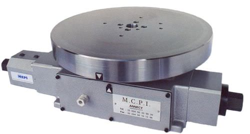 气动分度台 - max. 200 kg | P300 - MCPI SAS - 卧式 / 用于机床 / 平面齿轮