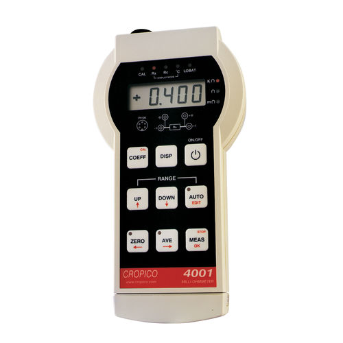 数字欧姆表 - DO4001 - Seaward - 便携式 / 低电阻型 / 耐用型