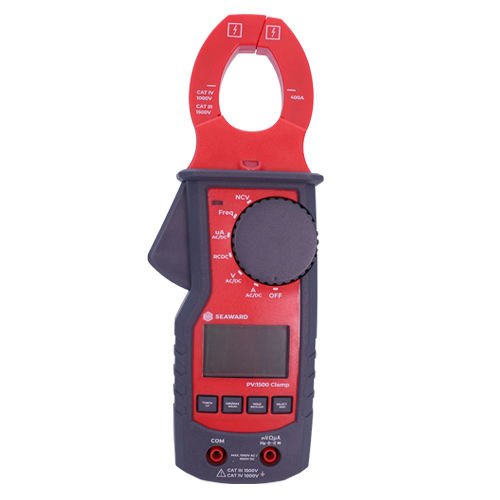 数字钳形万用表 - PV:1500 - Seaward - 手持式 / 1000 V / 1500 V