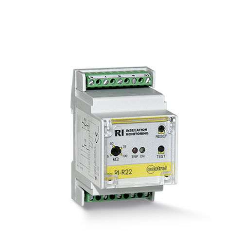 交流电网绝缘控制器 - RI-R22 - Contrel elettronica - DIN导轨