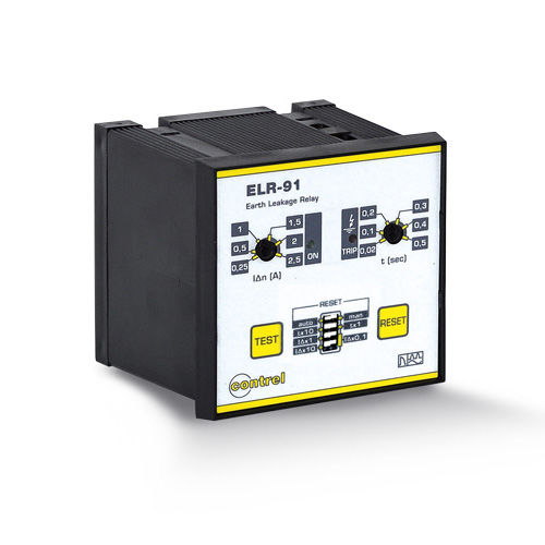 接地漏电保护继电器 - ELR-9 series - Contrel elettronica - 面板安装 / DIN导轨 / IEC