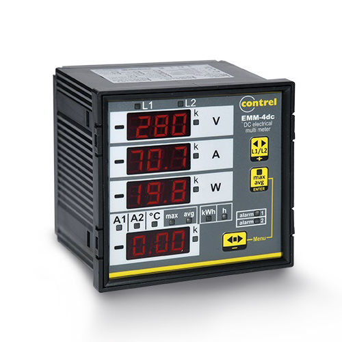数字万用表 - EMM-4dc - Contrel elettronica - 面板式 / 工业 / 实验室
