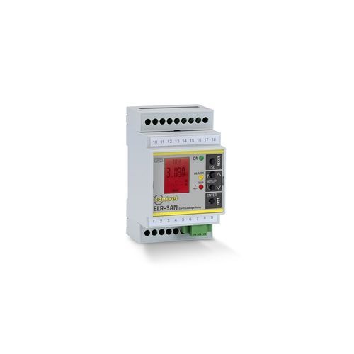 接地漏电保护继电器 - ELR-3AN - Contrel elettronica - DIN导轨 / RS485 / ModBUS RTU
