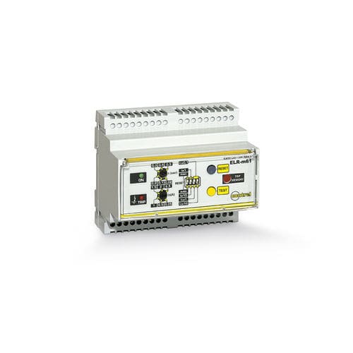 接地漏电保护继电器 - ELR-62 series - Contrel elettronica - 电流 / DIN导轨 / IEC